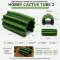 Декорація укриття кактус Hobby Cactus Tube 2 18,5×11×9,5 см для тераріуму (36511) — Фото 7