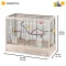 Ferplast CAGE GIULIETTA 6 Клітка для птахів, дерев'яна — Фото 9