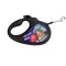 Повідець-рулетка для собак WAUDOG R-leash, малюнок "Більше космосу", світловідбиваюча стрічка, XS, до 12 кг, 3 м чорний — Фото 5