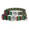 Нашийник для Собак BronzeDog Urban Зигзаг Нейлоновий з Металевою Пряжкою Червоно-Зелений S — Фото 9