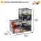 Ferplast CAGE MULTIPLA HAMSTER L BLACK Модульна клітка для дрібних гризунів — Фото 8