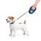 Повідець-рулетка для собак WAUDOG R-leash, малюнок "Прапор", S, до 15 кг, 5 м, світловідбиваюча стрічка чорний — Фото 18
