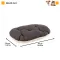 Ferplast RELAX 45/2F C BROWN-BEIGE Подушка, бавовна+штуч хутро — Фото 5
