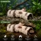 Декорація укриття Hobby Birch Tunnel 2 25,5 × 9 × 7,5 см для тераріуму та акваріума (36516) — Фото 8
