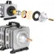 Компресор Kruger Meier OxyPure Breeze 2400 для ставка 1200 л/год з розподільником на 6 виходів — Фото 13