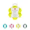 Миска для повільного харчування WAUDOG Silicone, 450 мл, жовтий — Фото 6