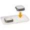 Ferplast GLAM TRAY XS DOVE GREY Лоток з мисками для котів і собак — Фото 11