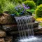 Водоспад каскадний для ставка Kruger Meier CrystalFall Pond Cascade 14000 з фільтраційною камерою та кошиками для рослин — Фото 18