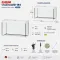 Акваріум Eheim vivaline LED 144 arctic 80×40×45 см з LED, фільтром і нагрівачем, без тумби (0613103) — Фото 10