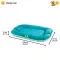 Ferplast OSCAR 100 BLUE М'яке місце блакитне, TECH-текстиль — Фото 4