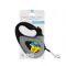 Повідець-рулетка для собак WAUDOG R-leash, малюнок "Дім", M, до 25 кг, 5 м, світловідбиваюча стрічка чорний — Фото 13