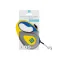 Повідець-рулетка для собак WAUDOG R-leash, малюнок "Colors of freedom", S, до 15 кг, 5 м, світловідбивна стрічка — Фото 6
