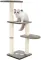 Дряпка Trixie Altea для котів, сизаль/плюш, 40х40х117 см (сіра) — Фото 6