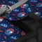 Шлея для собак м'яка WAUDOG Clothes з QR паспортом, малюнок "Бетмен червоно-блакитний", XS2, В 28-31 см, С 20-22 см — Фото 5