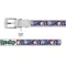 Нашийник для собак шкіряний WAUDOG Design з QR паспортом, малюнок "Рік та Морті 2", M, Ш 20 мм, Д 29-38 см, білий — Фото 5