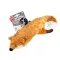 Іграшка для собак Лисиця з великою пищалкою GiGwi Catch&fetch, штучне хутро, 63 см — Фото 3