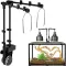 Тримач для ламп Repti-Zoo Dual Light Bracket LH023D подвійний кронштейн для тераріуму 360° — Фото 11
