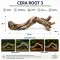 Декорація Hobby Cera Root 3 52×18×20 см - керамічна коряга для акваріума та тераріума (37822) — Фото 4