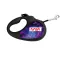 Повідець-рулетка для собак WAUDOG R-leash, малюнок "NASA21", M, до 25 кг, 5 м, світловідбиваюча стрічка чорний — Фото 5