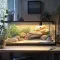 Світильник довгий з затискної ручкою і таймером Terrario Long ReptiSun Time Control 200W — Фото 11