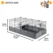 Ferplast CAGE MULTIPLA MAXI BLACK Клітка для гризунів — Фото 13