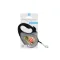 Повідець-рулетка для собак WAUDOG R-leash, малюнок "Мілітарі", XS, до 12 кг, 3 м, світловідбиваюча стрічка — Фото 6