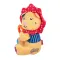 Іграшка для Собак Gigwi Plush Friendz Лев з пискавкою та кільцем M — Фото 5
