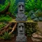 Декорація Hobby Moai Ora 12,5×11,5×17,5 см (41716) - статуя Моаї з укриттям для акваріума і тераріуму — Фото 9