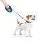 Повідець-рулетка для собак WAUDOG R-leash, малюнок "Прапор", S, до 15 кг, 5 м, світловідбиваюча стрічка чорний — Фото 15