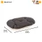 Ferplast RELAX 55/4F C BROWN-BEIGE Подушка, бавовна+штуч хутро — Фото 6