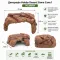 Декорація кам’яне укриття Hobby Desert Stone Cave 1 21×15,5×9,5 см для тераріуму та акваріума (36500) — Фото 7