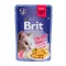Вологий корм Brit Premium Cat Pouch для котів, філе курки в желе, 85 г — Фото 6