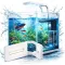 Акваріум, комплект Kruger Meier Shrimp!One Pro 30 білий 15 л. 24x25x26.5 см — Фото 17