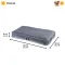 Ferplast POLO 80 GREY М'яке місце сіре, TECH-текстиль — Фото 6