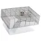 Ferplast CAGE GLASSY 80 BLACK Двоповерхова клітка для маленьких гризунів — Фото 16