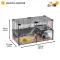 Ferplast CAGE MULTIPLA HAMSTER BLACK Модульна клітка для дрібних гризунів — Фото 4