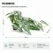 Штучна рослина Hobby Calathea 2 40×20 см (37715) для тераріуму, акватераріуму та палюдаріуму — Фото 5