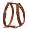 Шлея "CoLLaR" одинарна для середніх собак (ширина 25мм, А:49-68см, В:68-80см) коричневий — Фото 2