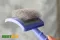 Tauro Pro Line Royal Щітка пластикова тонкі та м'які зубчики з нержавіючої сталі 25 мм, фіолетова, велика 17,5 x 10,6 x 6,2 см — Фото 9