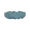 Миска для повільного харчування WAUDOG Silicone, 450 мл, сірий — Фото 9