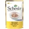 Schesir Tuna and Chicken ШЕЗІР ТУНЕЦЬ З КУРЯЧИМ ФІЛЕ в желе натуральні консерви для котів, вологий корм, пауч 85г 0,085 кг — Фото 3