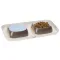 Ferplast GLAM TRAY S DOVE GREY Лоток з мисками для котів і собак — Фото 18