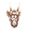 Декорація череп дракона Hobby Dragon Skull M 19,5×14,5×13,5 см для акваріума і тераріума (32075) — Фото 10