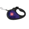 Повідець-рулетка для собак WAUDOG R-leash, малюнок "Більше космосу", світловідбиваюча стрічка, M, до 25 кг, 5 м чорний — Фото 7