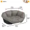 Ferplast SOFA' 4 Місце д/собаки пластик+чохол (бавовна) — Фото 5