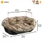 Ferplast SOFA' 6 Місце д/собаки пластик+чохол (бавовна) — Фото 9