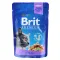 Вологий корм Brit Premium Cat Pouch для котів, з тріскою, 100 г — Фото 5