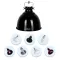 Світильник глибокий рефлекторний Repti-Zoo Big Multi Dome 200W (RL18) — Фото 15