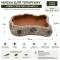 Миска для тераріуму Hobby Cera Dish Granite 3 18x12,5x4см (37802) поїлка та годівниця під натуральний камінь — Фото 4