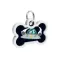 Адресник для собак і котів металевий WAUDOG Smart ID з QR паспортом, малюнок "Рік та Морті 1", кістка, Д 40 мм, Ш 28 мм — Фото 6